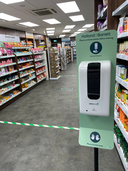 Holland and Barrett and Sanitise-Plus