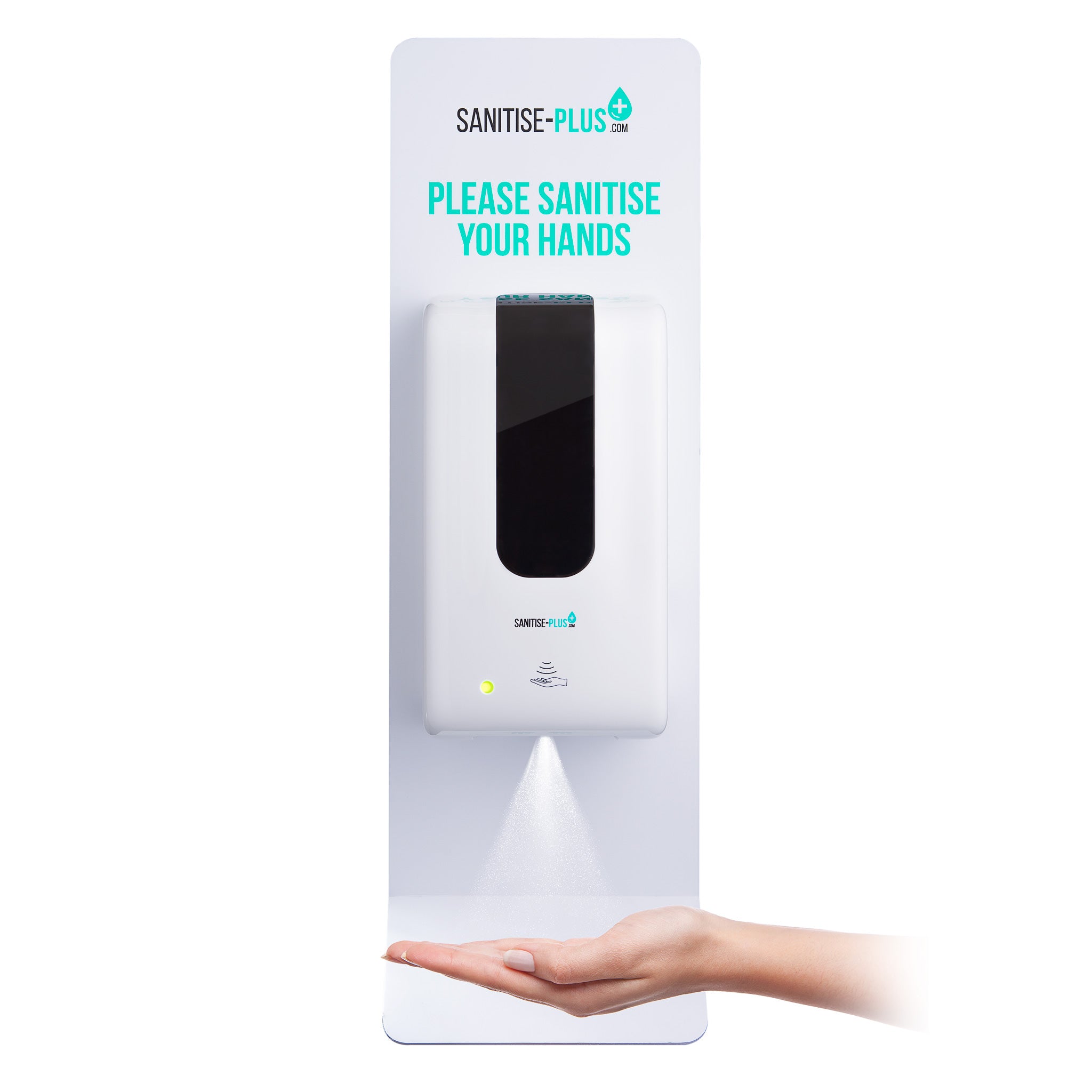 Touch Free Commercial Wall Mounted automatic hand sanitise station 