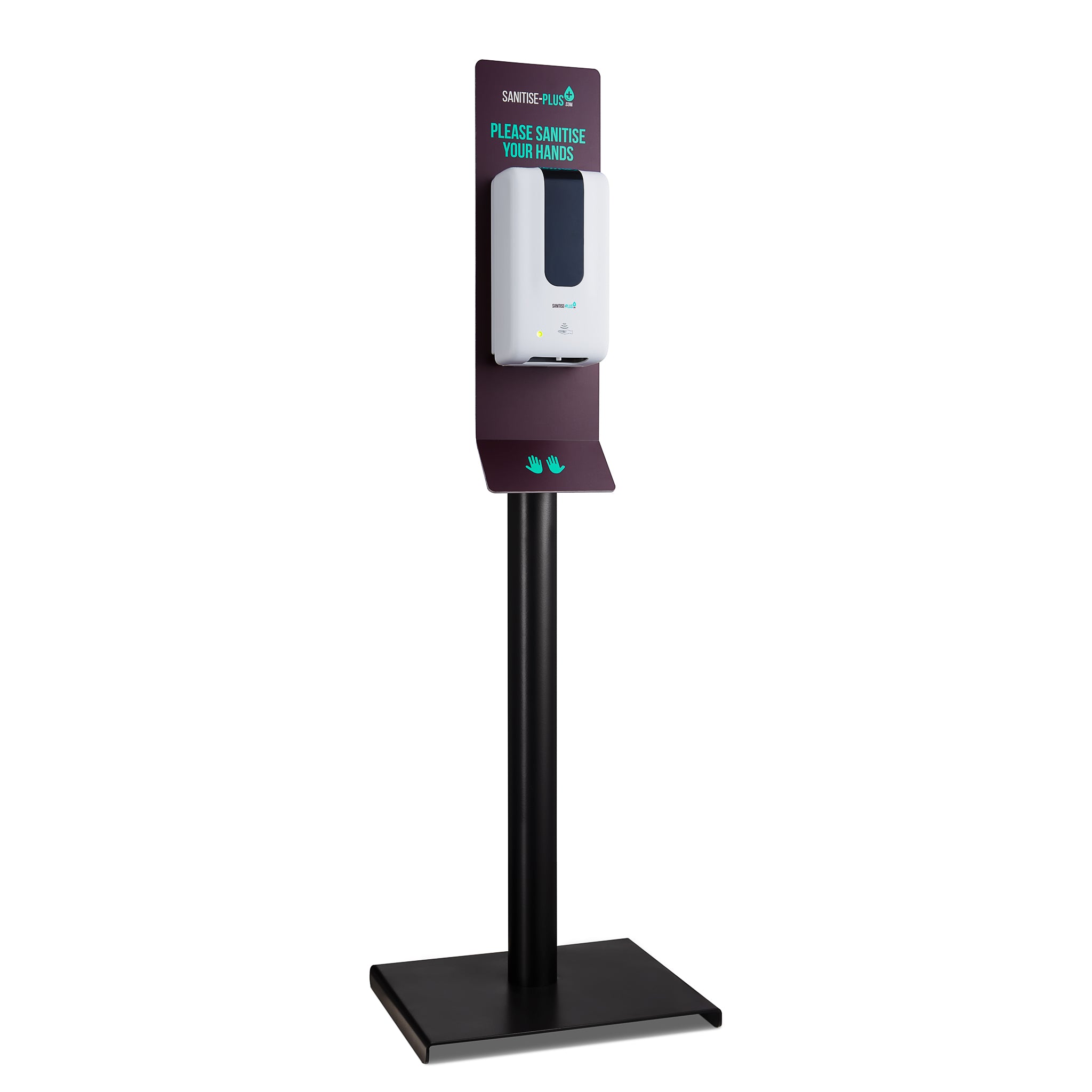 Sanitise Plus® SPW508 Extra Heavy Duty Touch Free Floor-standing Hand Sanitising Station