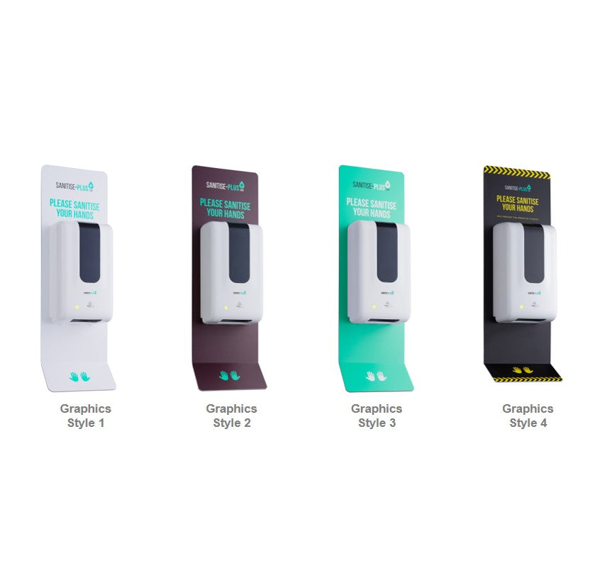 Touch Free Wall Mounted automatic hand sanitise station 